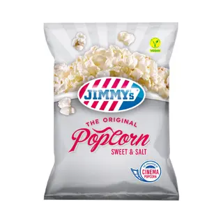 Jimmy's Popcorn Zoet&zout Sharing 12x100g Classic-Popped