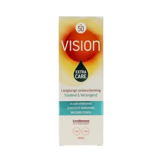 Vision Zonnebrand Crème Extra Care Spf 50 185 Ml
