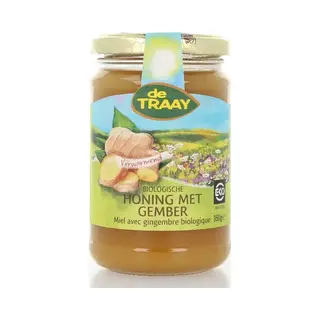 De Traay Honing Met Gember - 350g
