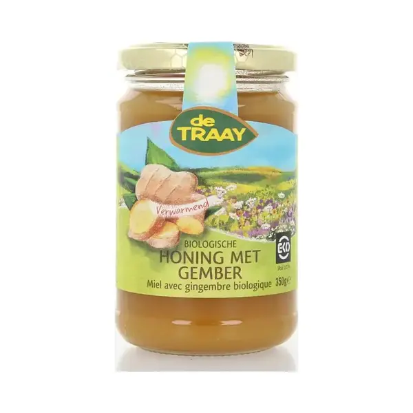 De Traay Honing Met Gember - 350g thumbnail