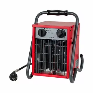 Eurom EK3201 Werkplaatskachel 3000W 240V Krachtige Verwarming - Thermostaat Instelbaar - Duurzaam Gebruik - Veilig Verwarmen