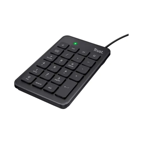 Trust 22221 Numerische Tastatur Laptop / Pc Usb Schwarz thumbnail