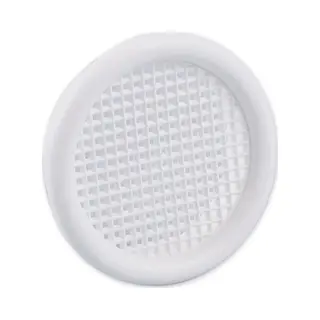 Nedco Bv Ventilatierooster ø 45mm Met Kraag Ps, Kunststof Wit