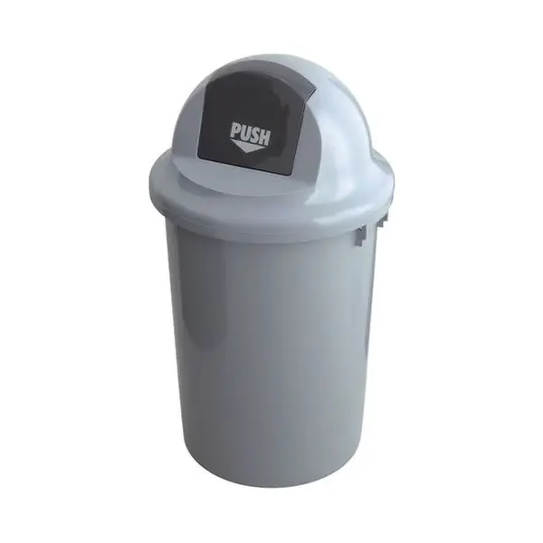 V-Part Kunststof Afvalbak Met Klapdeksel, 60 Ltr (VB200060) thumbnail