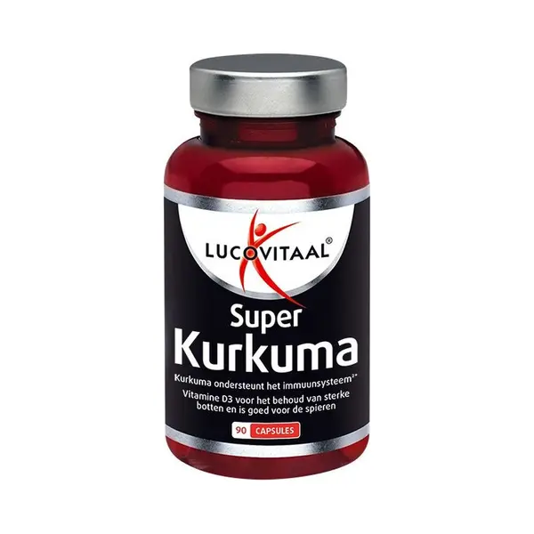 Lucovitaal - Super Curcumine X-tra Krachtig - 90 Capsules - Voedingssupplement thumbnail
