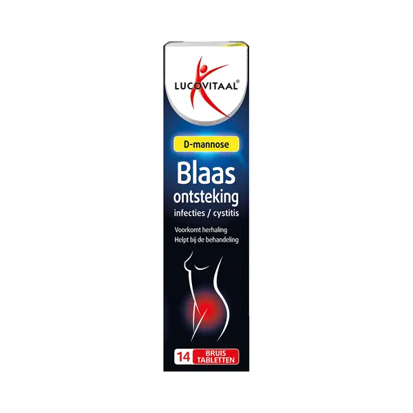 Lucovitaal D-Mannose Blaasontsteking - 14 Bruistabletten thumbnail