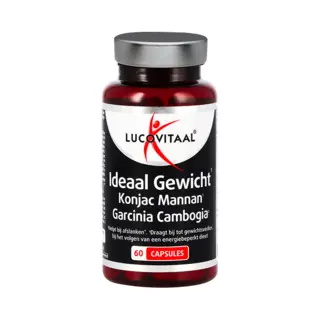 Gratis, Lucovitaal Ideaal Gewicht Konjacwortel Garcinia Cambogia 60 Capsules