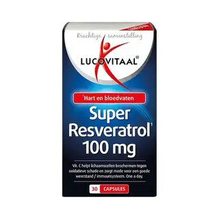 Lucovitaal Super Resveratrol, 100mg (30 Capsules)