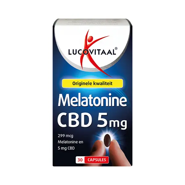 , Lucovitaal Melatonine Cbd 5mg 30 Tabletten thumbnail