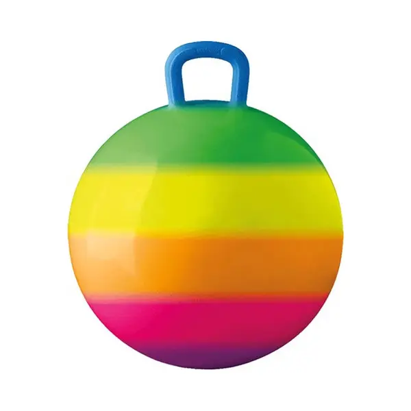 Summer Play Skippybal - Regenboog - 50 Cm - Buitenspeelgoed Voor Kinderen thumbnail