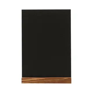 Europel Chalk board desk top A4 vertical natural wood