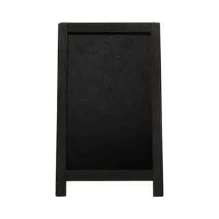 Europel 356282 schoolbord/toebehoren Zwart Grenenhout, Hout