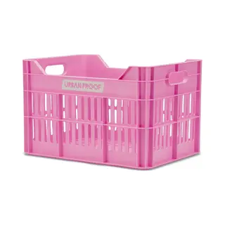 Urban Proof Click Fietskrat 30 Liter Gerecycled Kunststof Bright Pink