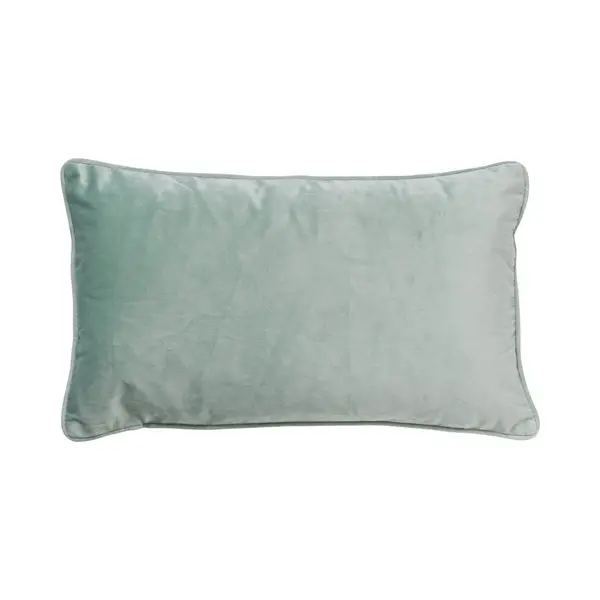 Dutch Decor Finn - Kussenhoes 30x50 Cm - Velvet - Lendekussen - Jadeite - Lichtgroen - Met Rits - Zonder Binnenkussen thumbnail