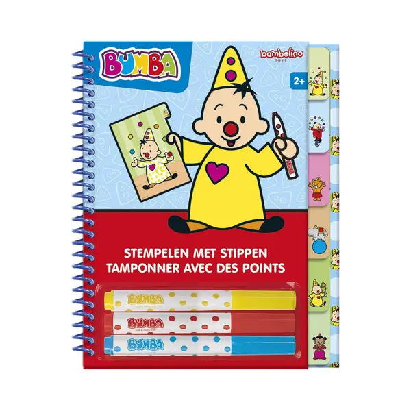 Bumba Stempelen Met Stippen Boek - Educatief Speelgoed Peuter Kleuter - Vanaf 3 Jaar - Studio 100 - Bambolino Toys Junior thumbnail