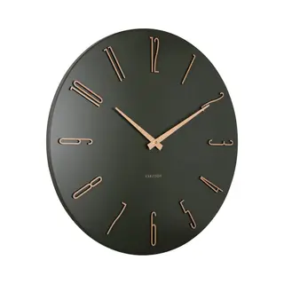Karlsson Wandklok Esmerado Large - Groen - 60x60x60cm - Wandklok Modern