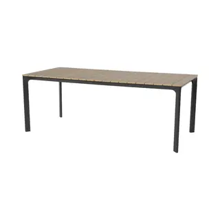 Lesli Living Arezzo Dining Tuintafel | Aluminium + Polywood | 200x90cm
