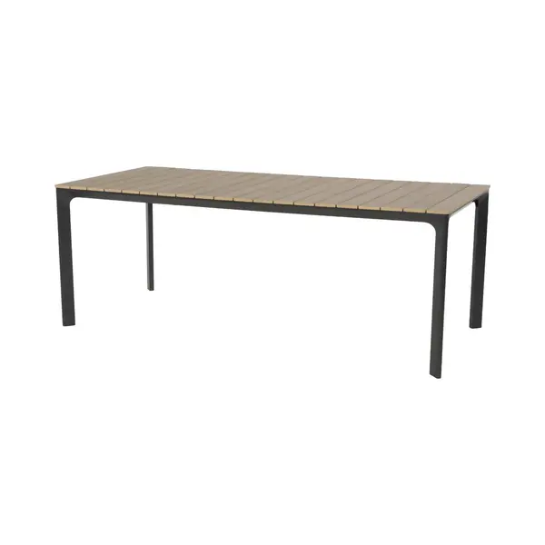 Lesli Living Arezzo Dining Tuintafel | Aluminium + Polywood | 200x90cm thumbnail