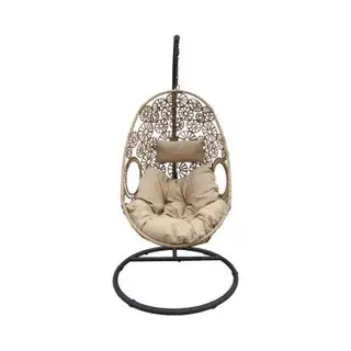 Lesliliving Outdoor Living - Hangstoel Flower Zand