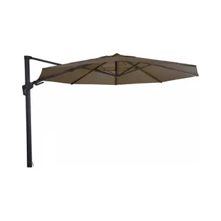 Lesli Outdoor Living - Zweefparasol VirgoFlex TaupeØ3, 5mtr
