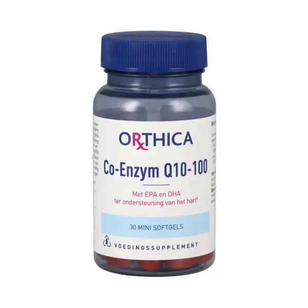Orthica Co-enzym Q10-100, 30 Stuks, 30 Stuks thumbnail