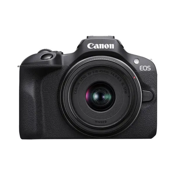 Canon Eos R100 + Rf-S 18-45 + Rf 75-300 (18 - 45 Mm, 24.10 Mpx, Aps-C / Dx), Kamera thumbnail