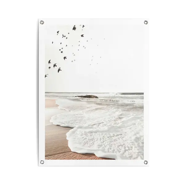 Tuinposter Rollende Golven - 80 X 60 - Canvas - Reinders thumbnail