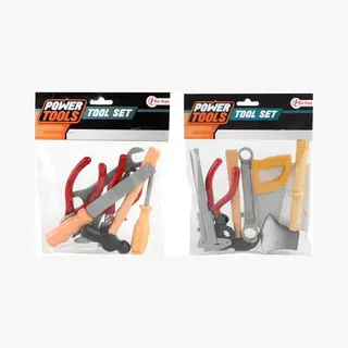 Toi-Toys Power Tools - Gereedschapset - 7-delig Speelgoedgereedschap - Multi