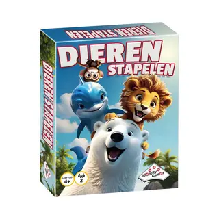 Identity Games Dieren Stapelen - Behendigheidsspel - Voor De Hele Familie
