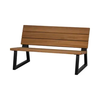 Woood Banco Tuinbank - Hout/Metaal - Naturel - 78x132x82