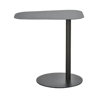 Woood Lia Bijzettafel - Metaal - Zwart - 50x50x38 Cm