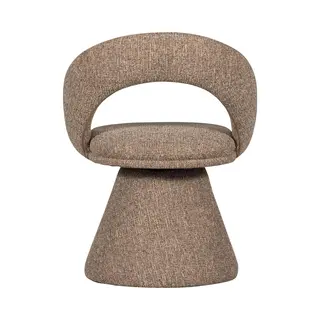 Woood Winter Draaibare Eetkamerstoel - Naturel Melange - 80x63x57