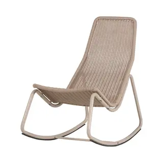 Woood Tom Schommelstoel Tuin - Kunststof - Zand - 97x51x95