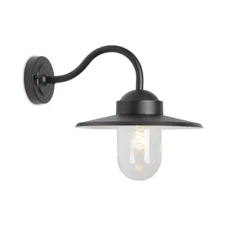 Ks Verlichting Dolce Retro Zwart Dag Nacht Sensor Led