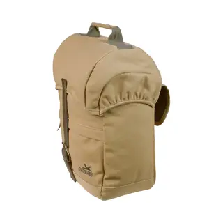 Greenlands Enkele Canvas Fietstas Travel - 20 Liter - Camel - Gevoerd Met Spijkerstof - Incl. Regenhoes