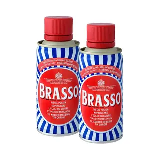 Brasso Koperpoets Poetsmiddel Voor Koperglans - 2x 175 Ml - Voordeelverpakking