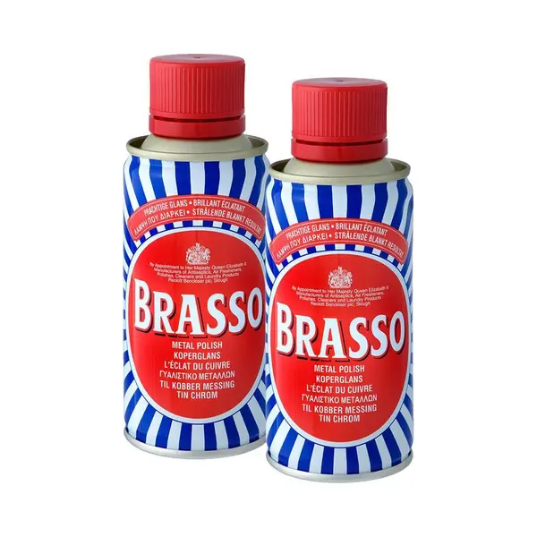 Brasso Koperpoets Poetsmiddel Voor Koperglans - 2x 175 Ml - Voordeelverpakking thumbnail
