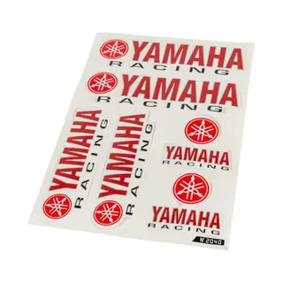 Standard Parts Aufkleber Bogen Yamaha Racing 33x22cm