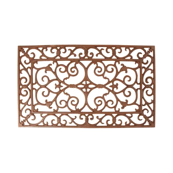 Esschert Design LH42 deurmat Schraperdeurmat Buiten Rechthoekig Bruin thumbnail