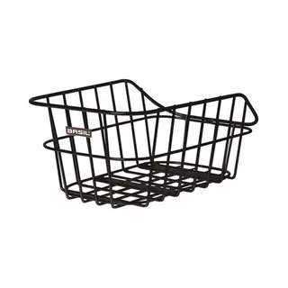 Basil Cento Achter Fietsmand Aluminium Zwart