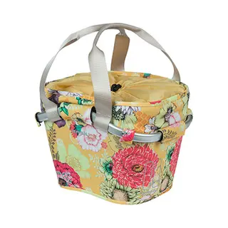 Basil Bloom Field Carry all Kf Voorkant Fietsmand 15 l Polyester Geel