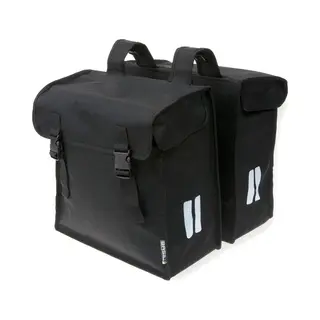 Basil Mara Xxl Doppelpacktasche – Double Bicycle Bag – 47 L – Schwarz
