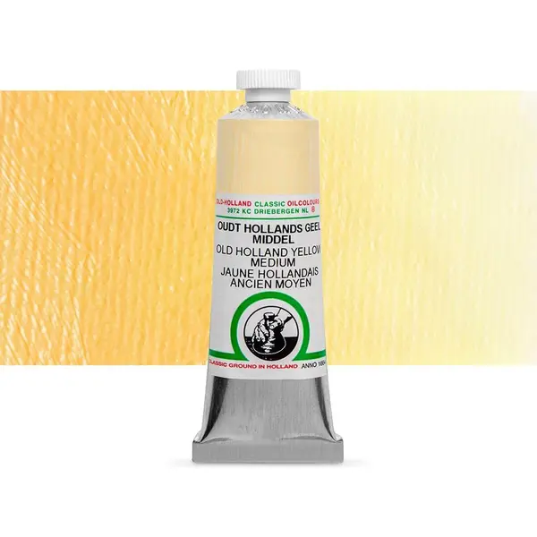 Old Holland Hoge Kwaliteit Olieverf 40 Ml - Oudt Hollands Geel Middel (B7) thumbnail