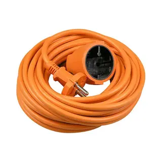 Besli VBExtend Vb 41082 - Verlengkabel - 10 Meter - 2x1.5mm² - H05VV-F - Oranje