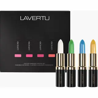 Lavertu - Lipstick Excellent Set - Gepersonaliseerde Lipkleur - Ph Persoonlijke Tint - 12 Uur Langhoudend - Waterproof - Hydrating & Caring - Set Met