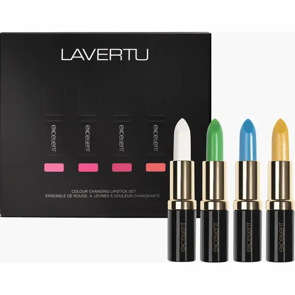Lavertu - Lipstick Excellent Set - Gepersonaliseerde Lipkleur - Ph Persoonlijke Tint - 12 Uur Langhoudend - Waterproof - Hydrating & Caring - Set Met thumbnail