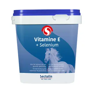 Sectolin Paardensupplement Vitamine E + Selenium - 1 Kg