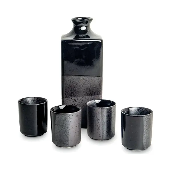 Luxus - Sushi-Set - Hikari - 6 Teilig - Sushi Geschirr - Sushi Set 2 Personen - Japanisches Geschirr - Inklusive - 2 Sushi-Teller - 2 Sushi-Schalen - thumbnail