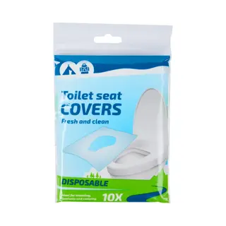 Hygienische Toilet Bril Covers Papier |Doekjes Voor De Wc Bril | 10 Stuks
