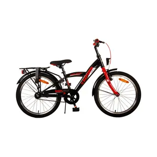 Volare 22102 fiets Stadsfiets Zwart, Rood